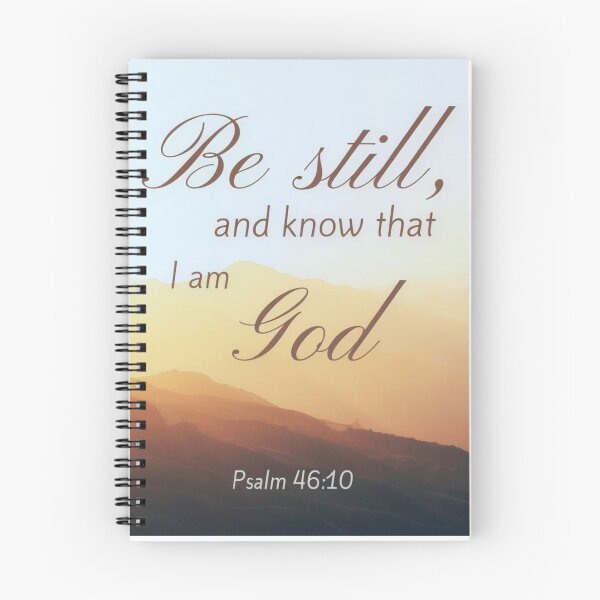 Aperçu de l'œuvre Be Still Bible Verse créée et vendue par PrintCraftCo.