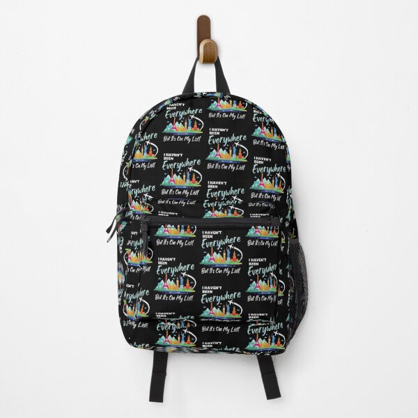 Item preview, I Haven't Been Everywhere Travel Bucket List World Traveler designed and sold by edesignprints.