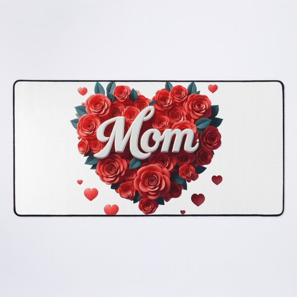 Item preview,  Special for Mom 2024: 3D rose heart designed and sold by sofia1971.