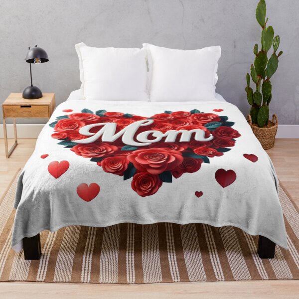 Item preview, Special for Mom 2024: 3D rose heart designed and sold by sofia1971.