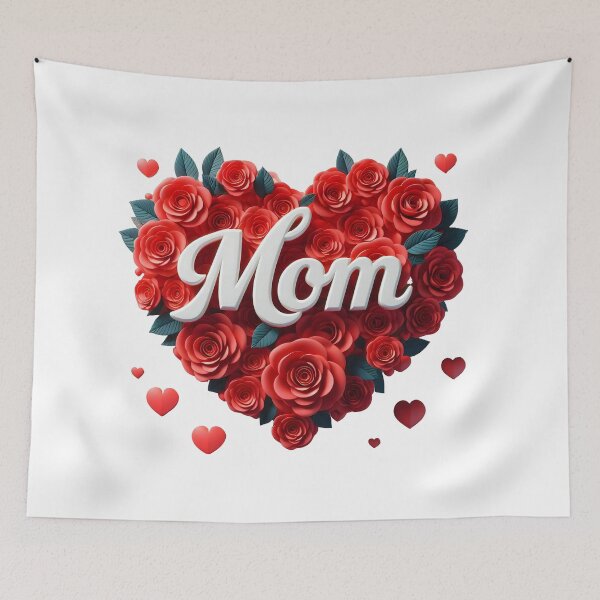 Item preview,  Special for Mom 2024: 3D rose heart designed and sold by sofia1971.