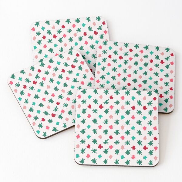 Item preview, Ink Blot - Candy Apple & Spearmint designed and sold by VannBenson.