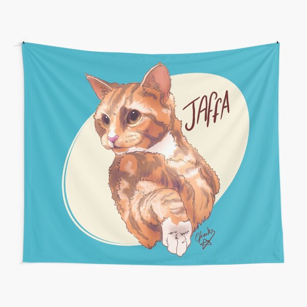 Artikel-Vorschau von Jaffa die Katze, designt und verkauft von Made-by-Anxiety.