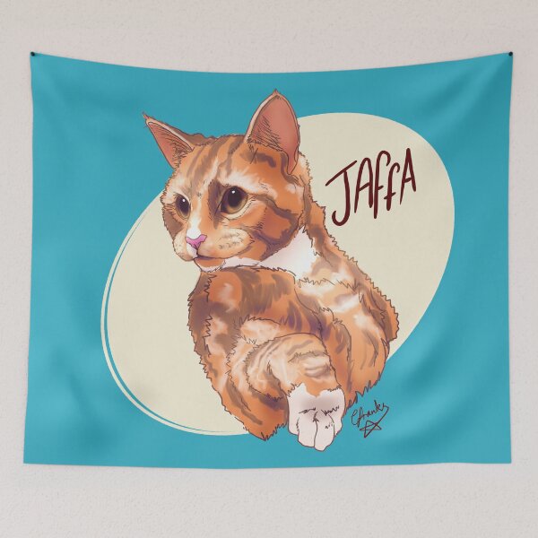 Item preview, Jaffa the cat  designed and sold by Made-by-Anxiety.