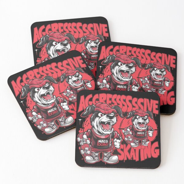 Item preview, Aggressive Skating Dog designed and sold by Ocdawa.