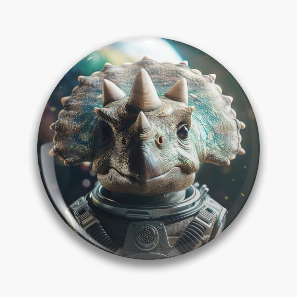 Item preview, Adventurous Tiny Triceratops: Exploring Alien Worlds in Galactic Gear designed and sold by Mullet Monkey.