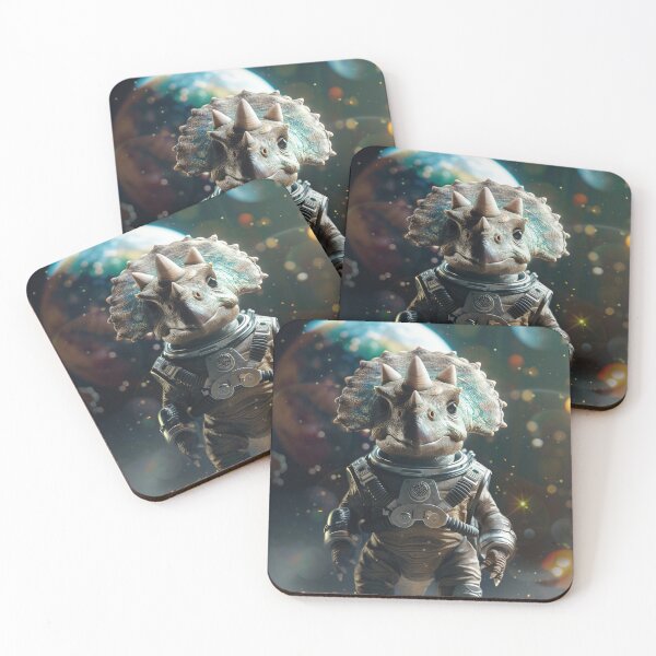 Item preview, Adventurous Tiny Triceratops: Exploring Alien Worlds in Galactic Gear designed and sold by Mullet Monkey.