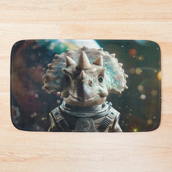Item preview, Adventurous Tiny Triceratops: Exploring Alien Worlds in Galactic Gear designed and sold by Mullet Monkey.
