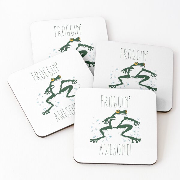 Item preview, Froggin' Awesome designed and sold by AnamCaraGraphics.