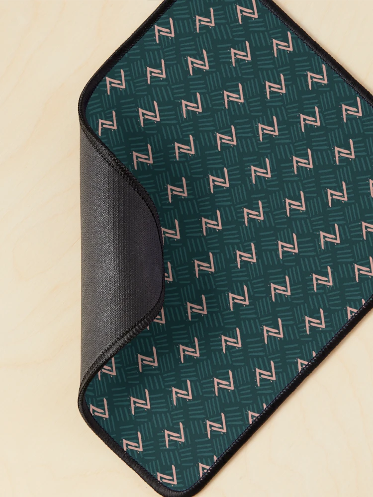 Thumbnail 2 of 5, Mouse Pad, Thatched Chevron || Abstract Repeating Pattern designed and sold by Stacey Spivak.