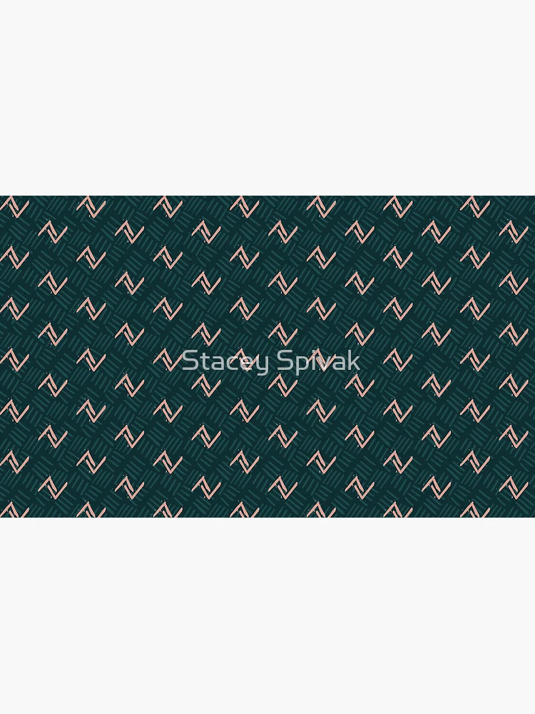 Thumbnail 4 of 4, Coffee Mug, Thatched Chevron || Abstract Repeating Pattern designed and sold by Stacey Spivak.