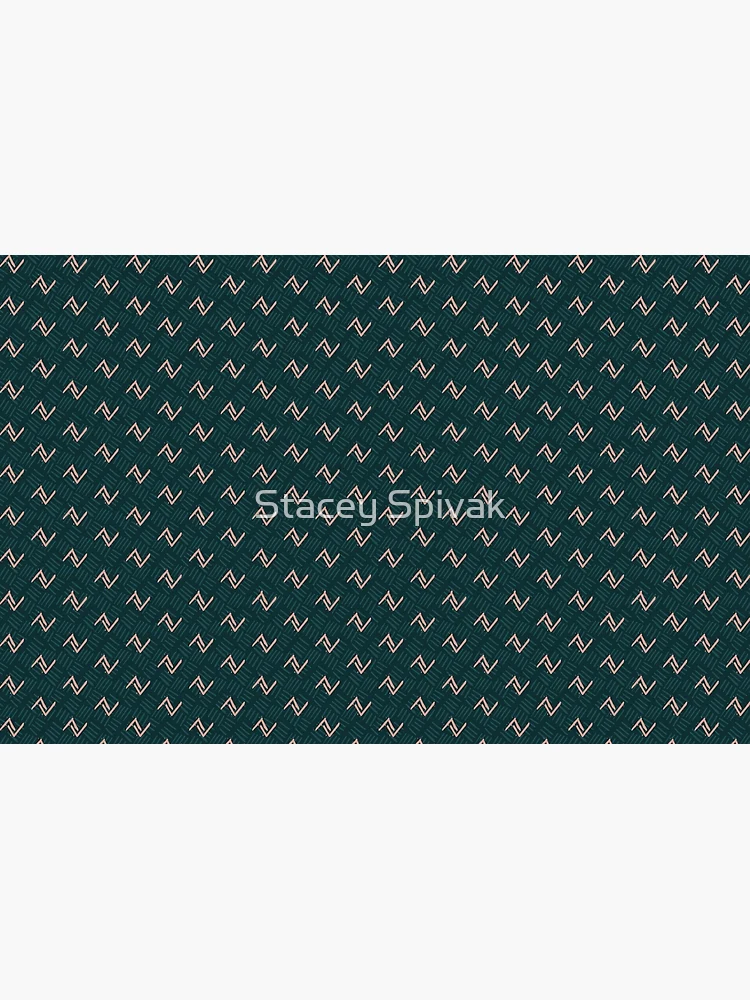 Thumbnail 4 of 4, Zipper Pouch, Thatched Chevron || Abstract Repeating Pattern designed and sold by Stacey Spivak.