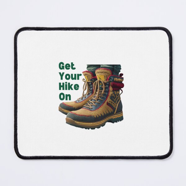 Item preview,  Hiking. Hiking Boots. Crochet Design. designed and sold by gloriamelrose.