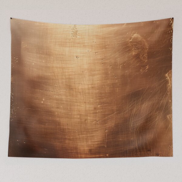 Item preview, Brushed metal copper metallic texture designed and sold by Daydreamsatdawn.