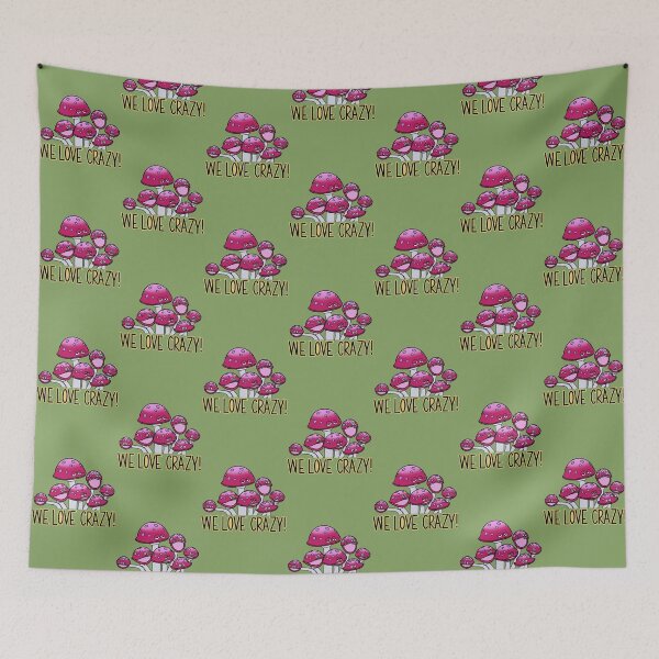 Item preview, Crazy Mushrooms designed and sold by itslikemusic.