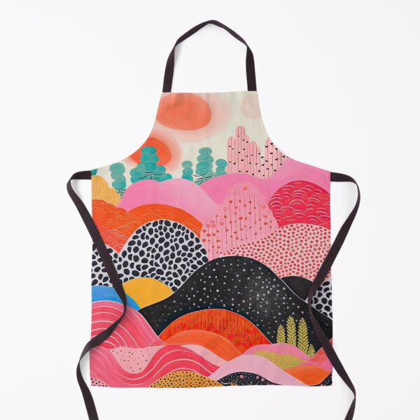Item preview, Vintage Japanese Lithograph of Abstract Scenery designed and sold by GulDesignCo.