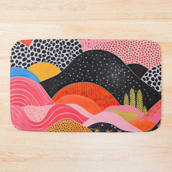 Item preview, Vintage Japanese Lithograph of Abstract Scenery designed and sold by GulDesignCo.