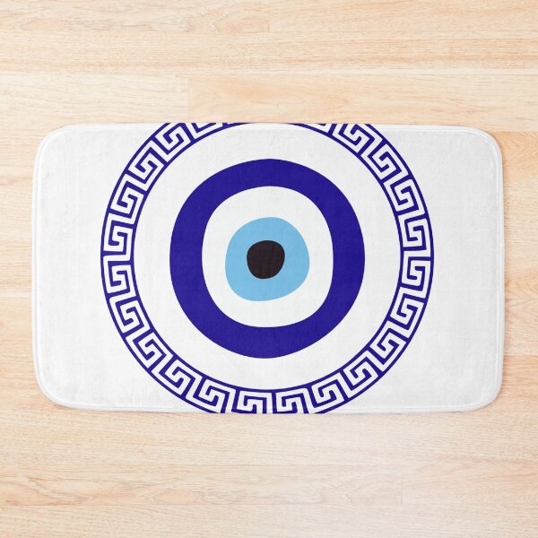 Item preview, Im Watching You, Malaka! Funny Greek Protective Eye Greek Key designed and sold by Rebel-Design.