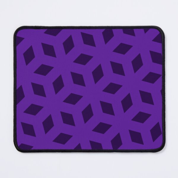 Item preview, Black Cube Silhouette Diamond Snowflake Purple Universal Canvases designed and sold by Alchemy-A-La-G.