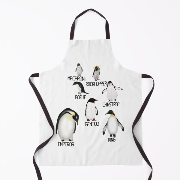 Item preview, Labeled Antarctic Penguins designed and sold by ArtAndBliss.