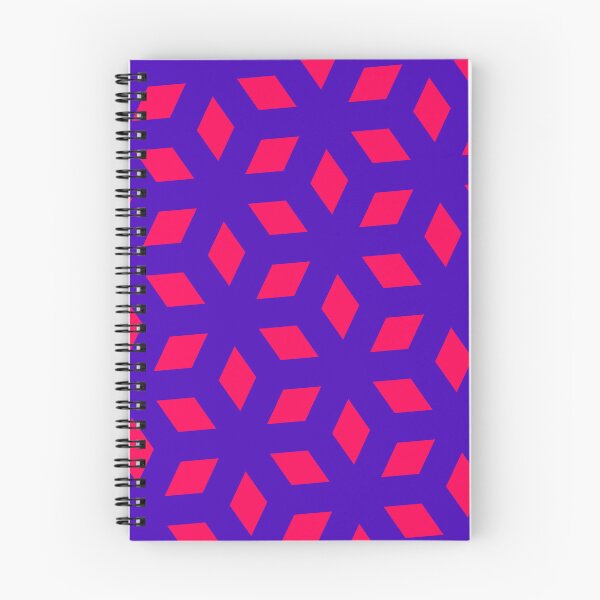 Item preview, Red Cube Silhouette Diamond Snowflake Blue Universal Canvases designed and sold by Alchemy-A-La-G.