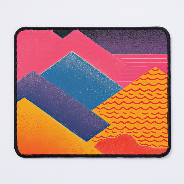 Item preview, Vintage Japanese Abstract Lithograph Print designed and sold by GulDesignCo.