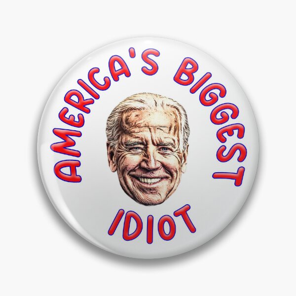 Item preview, Joe Biden AMERICA'S BIGGEST IDIOT Cartoon designed and sold by carolina1.