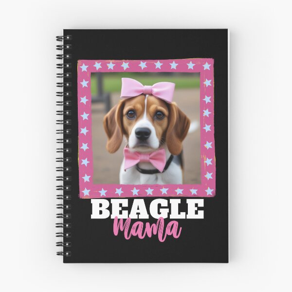 Item preview, Beagle Mama Funny Pink Bows Pet Lover Mom designed and sold by SunfullyYours.