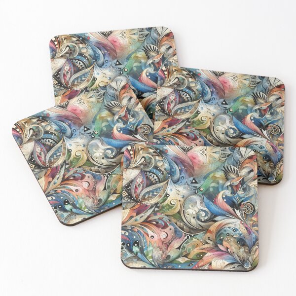 Item preview, Whimsical Flourish An Odyssey of Intricate Aesthetic Dreams designed and sold by ArtComixHaven.
