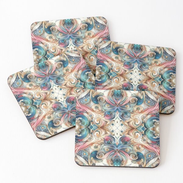 Item preview, Baroque Symmetry Harmonious Elegance in Ornate Artistic Design designed and sold by ArtComixHaven.
