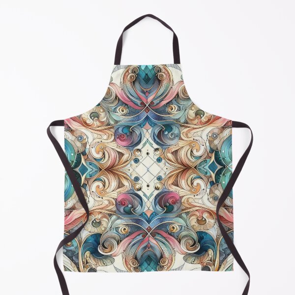 Item preview, Baroque Symmetry Harmonious Elegance in Ornate Artistic Design designed and sold by ArtComixHaven.