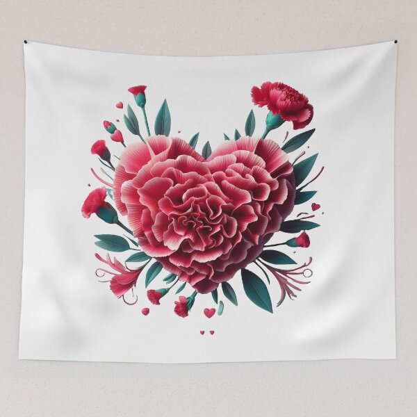 Item preview,  Special for Mom 2024: 3D flower heart designed and sold by sofia1971.