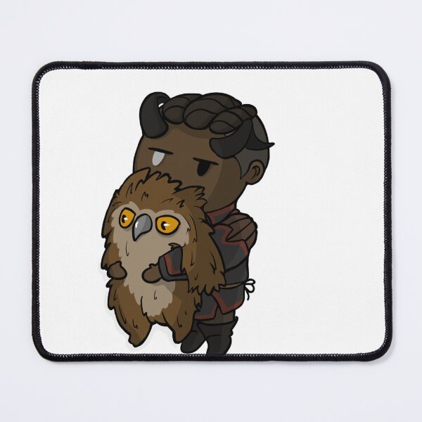 Item preview, Cute Wyll with Owl Bear | Baldurs Gate 3 | BG3 | DND designed and sold by SquirkyShop.
