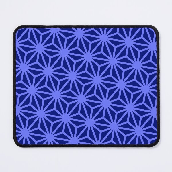 Item preview, Light-Blue Triangle Bridged Snowflakes Blue Lined Universal Canvases designed and sold by Alchemy-A-La-G.