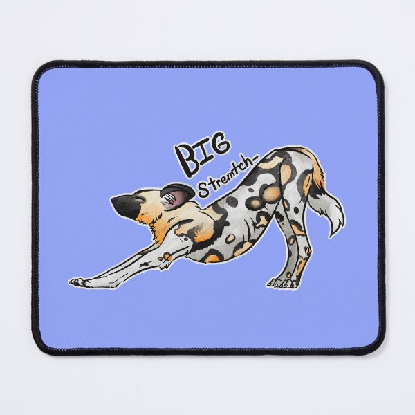Item preview, Big Stretch! African Wild Dog designed and sold by Sparklepupfaeri.