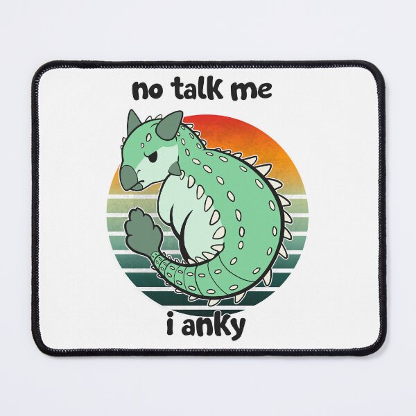 Item preview, no talk me i anky (grungy sunset ver.) designed and sold by Chantal Schroeder.