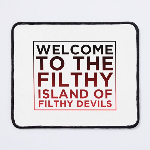 Item preview, Filthy Island Devils - Black to Red designed and sold by ONI-Creative.