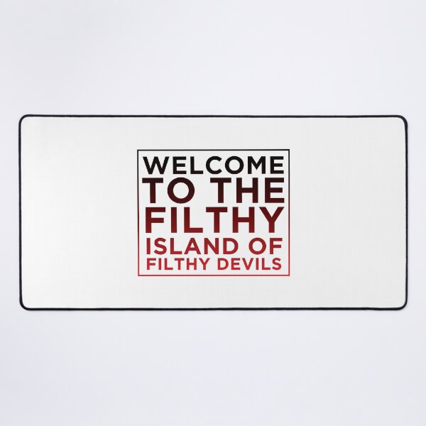 Item preview, Filthy Island Devils - Black to Red designed and sold by ONI-Creative.