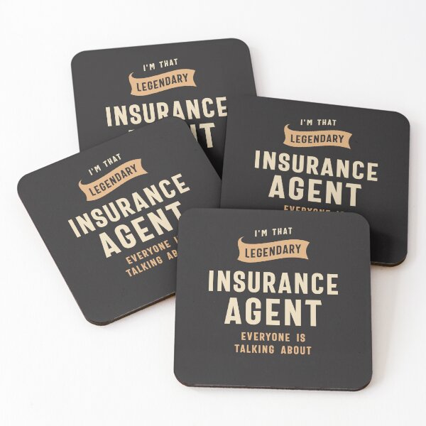 Item preview, Legendary Insurance Agent - Talk of the Town designed and sold by cidolopez.