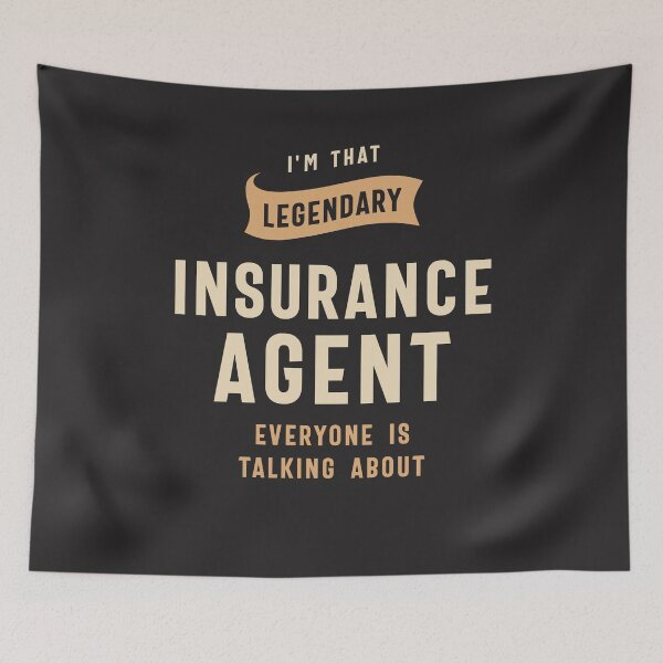 Item preview, Legendary Insurance Agent - Talk of the Town designed and sold by cidolopez.
