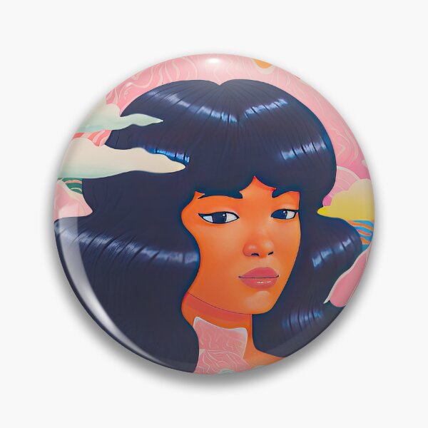 Item preview, Retro Japanese Girl Surreal Lithograph  designed and sold by GulDesignCo.