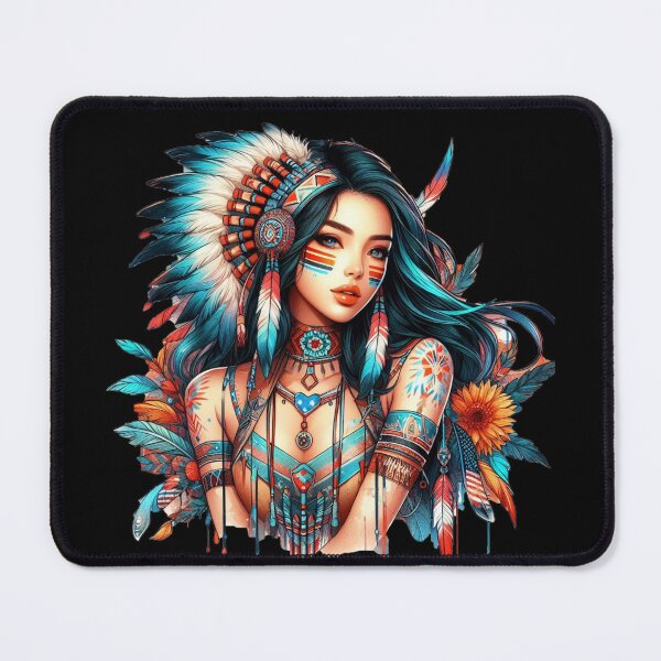 Item preview, Native American, Beauty, Asia | Catsie Cat designed and sold by yelkenb.