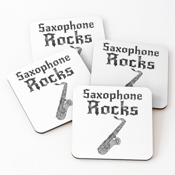 Item preview, Saxophone Rocks, Saxophonist Sax Player Heavy Rock Musician designed and sold by doodlerob.