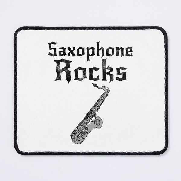 Item preview, Saxophone Rocks, Saxophonist Sax Player Heavy Rock Musician designed and sold by doodlerob.