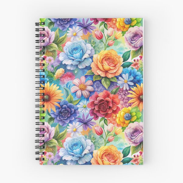 Item preview, Rainbow Floral Pattern  designed and sold by printmala.