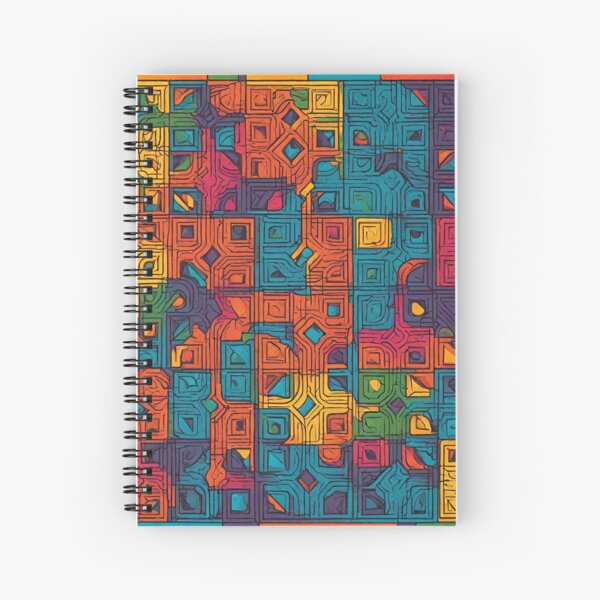 Item preview, Antique Puzzle: Intricate Geometric Patterns with Vibrant Colors for a Unique and Timeless Look designed and sold by TRYKID.