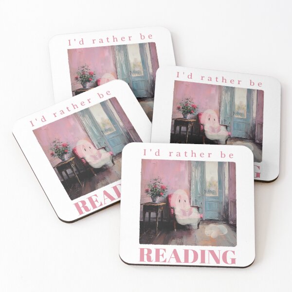 Item preview, I'd Rather be Reading designed and sold by BookishLounge.