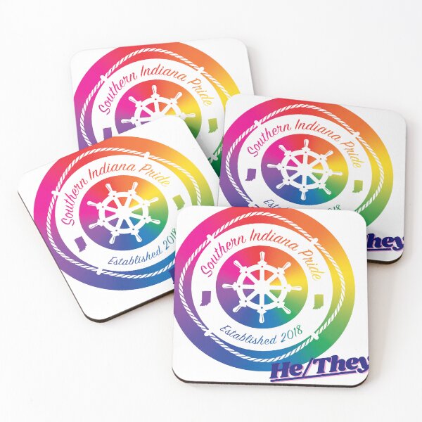 Item preview, Southern Indiana Pride He/They Pronouns  designed and sold by SoINPride.