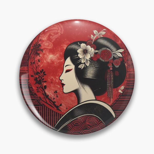 Item preview, Aesthetic Vintage: Moonlit Mystique with a Japanese Touch designed and sold by Elouk.
