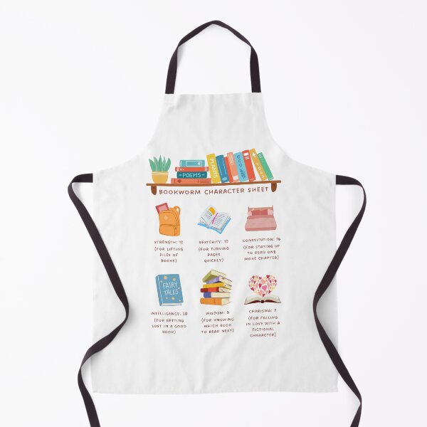 Item preview, Bookworm Character Sheet designed and sold by bookishjargon.